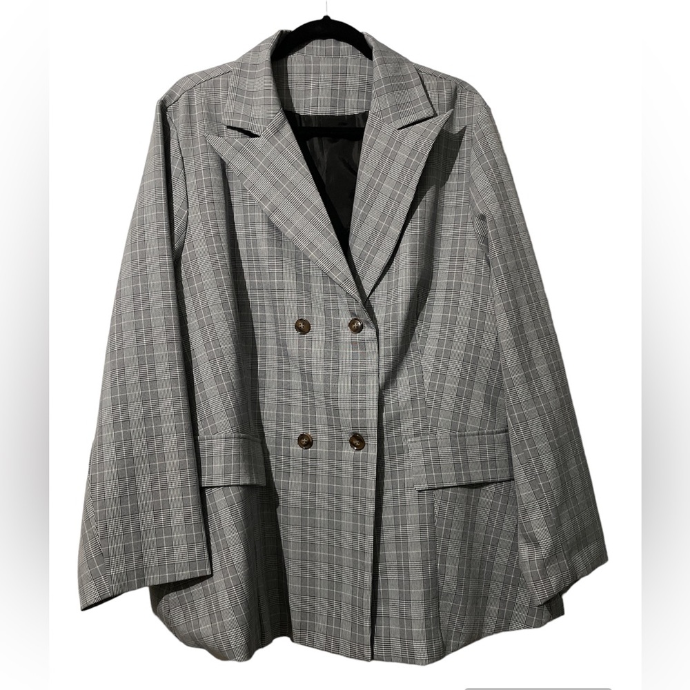 SHEIN Double Breasted Blazer